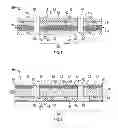 Fig. 06 - Stacked microelectronic packages having patterned sidewall conductors and methods for the fabrication thereof