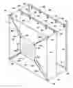 Fig. 01 - PORTABLE SUPPORT FRAME FOR ARCHERY TARGET AND BACKSTOP
