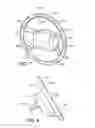Fig. 06 - Adjustable grip steering wheel safety system to protect hands and upper extremities in low impact collisions