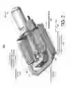 Fig. 03 - Mechanical design of deformation compensated flexural pivots structured for linear nanopositioning stages
