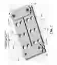 Fig. 10 - Mechanical design of deformation compensated flexural pivots structured for linear nanopositioning stages