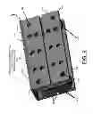 Fig. 12 - Mechanical design of deformation compensated flexural pivots structured for linear nanopositioning stages