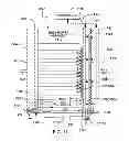 Fig. 14 - Dehumidifying cooling apparatus and method for an electronics rack