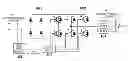 Fig. 01 - AC converter for converting a single-phase input AC voltage into a three-phase output AC voltage