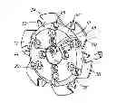 Fig. 01 - Chamfering cutter and chamfering insert therefor