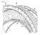 Fig. 01 - Aircraft engine annular shroud comprising an opening for the insertion of blades