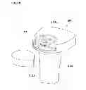 Fig. 13 - Gaming terminal with rotatable lever handle
