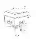 Fig. 03 - Input device with membrane to impede entrance of foreign contaminates into an electronic gaming machine