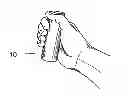 Fig. 01 - FOOT AND HAND EXERCISE DEVICE AND METHOD OF USE