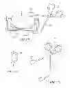 Fig. 34 - Joint arthroplasty devices and surgical tools