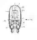 Fig. 01 - Device for removing an item implanted underneath the skin