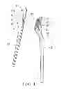 Fig. 02 - Knife and Fork Assembly that can Function as Chopsticks