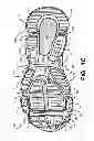 Fig. 04 - Sole structures and articles of footwear having a lightweight midsole with segmented protective elements