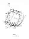 Fig. 02 - Excavating bucket for construction machine