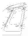 Fig. 01 - Door assembly, in particular for a helicopter, provided with an emergency release device