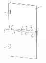 Fig. 01 - Exit device mount with closed termination