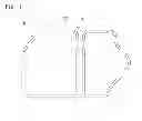Fig. 02 - Door weather strip having upper extrusion molded part, molded part, and lower extrusion molded part