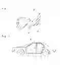Fig. 06 - Door weather strip having upper extrusion molded part, molded part, and lower extrusion molded part