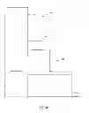 Fig. 09 - Stacking masonry block system with transition block and utility groove running therethrough