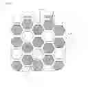Fig. 06 - Plugged honeycomb structure