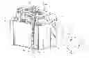 Fig. 01 - Moistener column door compression structure for cotton harvester row unit