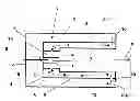 Fig. 01 - Burner arrangement including an air supply with two flow passages