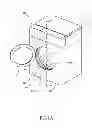 Fig. 02 - Front loading laundry machine having bellows