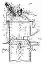 Fig. 01 - Internal combustion engine with shrouded injection valve and precombustion chamber system