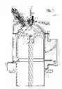 Fig. 08 - Internal combustion engine with shrouded injection valve and precombustion chamber system