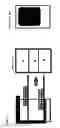 Fig. 04 - Dishwasher with storage compartment