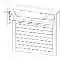 Fig. 01 - Door machine mechanism for rolling door having functions of fireproof, smokeproof, and fire escape