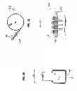 Fig. 06 - Surface mount connector for electrically isolating two insulated conductors