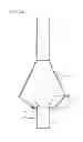 Fig. 04 - Flow development chamber and separator