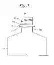 Fig. 15 - Structure for detachable coupling of containers