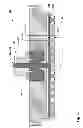Fig. 07 - Variable showerhead flow by varying internal baffle conductance