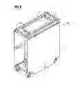 Fig. 07 - Device for securing a mobile device in an aircraft cabin