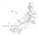 Fig. 01 - Removable saddle and extension for floor jack