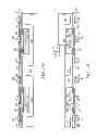 Fig. 32 - Semiconductor device and method of forming thick encapsulant for stiffness with recesses for stress relief in FO-WLCSP