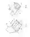 Fig. 13 - Sub-frame and component configuration for mounting of a motorcycle drop seat