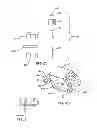 Fig. 15 - Sub-frame and component configuration for mounting of a motorcycle drop seat