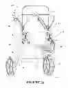 Fig. 03 - Collapsible two seat perambulator