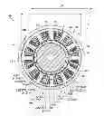 Fig. 01 - Brushless motor, stator, stator manufacturing method and brushless motor manufacturing method