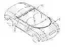 Fig. 01 - Antenna array in a motor vehicle