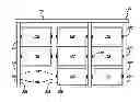 Fig. 01 - VIDEO DISPLAY MODULE, SPLINE AND VIDEO DISPLAY ARRAY STRUCTURE USING SAME