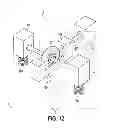 Fig. 12 - Scroll wheel assembly for scrolling an image in multiple directions