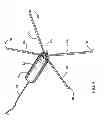 Fig. 04 - Electrical Discharge Immobilization Weapon Projectile Having Multiple Deployed Contacts