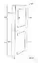 Fig. 10 - Emergency lighting control panel