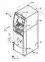 Fig. 02 - Automated banking machine with slide mounted devices