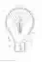 Fig. 01 - Light bulb with automated emergency operation