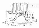 Fig. 01 - Wall-wash fixture for directional light sources